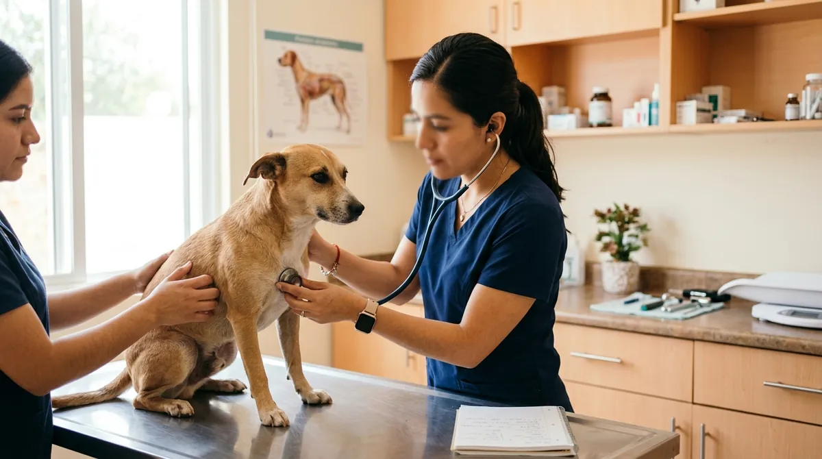 ¿Qué esperar de una consulta veterinaria general?