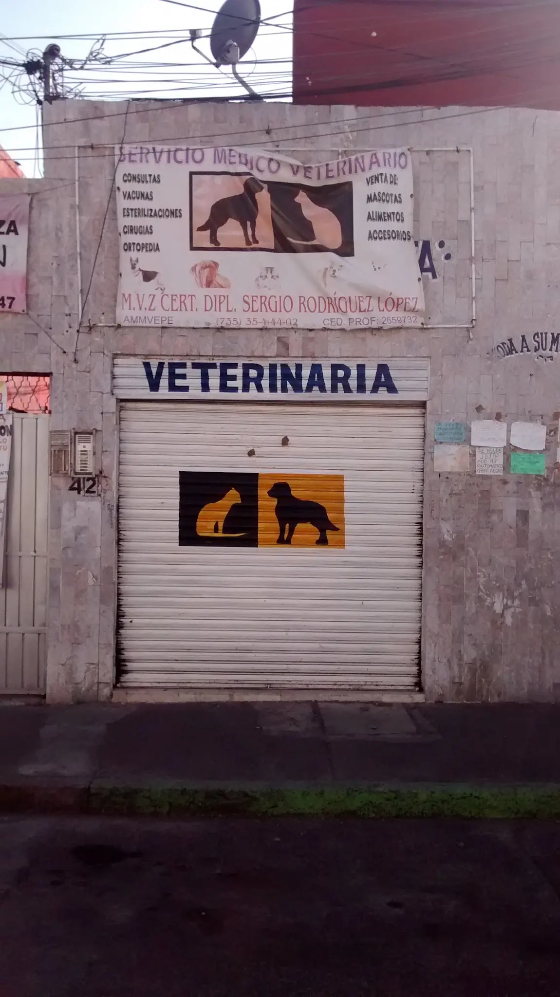Servicio Médico Veterinario M.V.Z. Sergio Rodriguez López