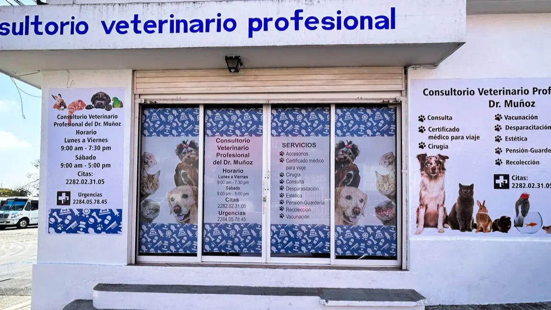 Consultorio veterinario del Dr Muñoz